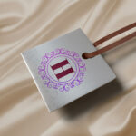 Pearl Metallic Hang Tags | Square Pearl Metallic Hang Tags | Custom Pearl Metallic Square Hang Tags | Metallic Finish Price Tags| Hang Tag Printing | PrintMagic