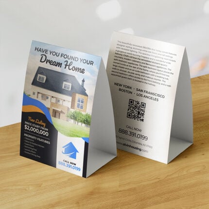 Pearl Metallic Table Tents Premium Stock Restaurants Bars Spa Salons Retail Outlets Departmental StoresGyms Boutiques Eateries Real Estate Branding Product Promotions Menus | PrintMagic