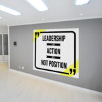 Permanent Adhesive Decals Square Business Premium Quality Permanent Bumper Car Sticker Wall Vinyl Signs Motivational Quotes Training Centers Branding Promotion | Printmagic