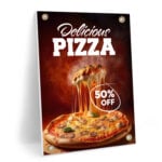 Plastic PVC Board Showrooms Display Promotions Restaurants | PrintMagic