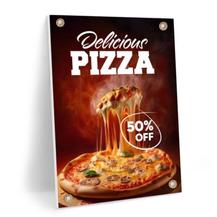 Plastic PVC Board Showrooms Display Promotions Restaurants | PrintMagic