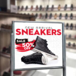 Plastic PVC Horizontal Board Sign Retail Showrooms Display Promotions | PrintMagic