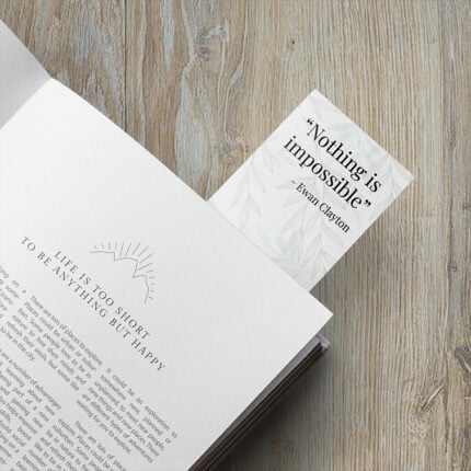Premium Bookmarks Organize Multicolor events book fairs premium paper stocks Sales Branding Marketing Real estate Personalized Bookmarks | PrintMagic