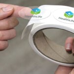 Product Labels Clear BOPP cut to size roll labels Oval High Quality Stock various size shapes | Printmagic