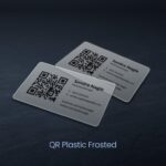 Plastic Business Cards | QR Plastic Business Cards with Frosted plastic option And Vibrant, fade-resistant printing on 1 or 2 sides | PrintMagic