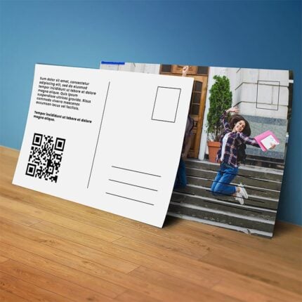 Standard Postcards | QR Standard Postcards with Thick, durable stock for lasting impression And Fast turnaround for any quantity | PrintMagic
