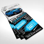 Car Wash specialist Spot UV Rack Cards printing | High-Quality Spot UV Rack Cards with Standard Gloss and Spot UV Coating front | PrintMagic