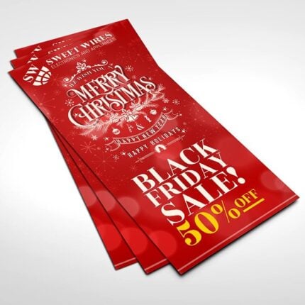Personalized Spot UV Rack Cards