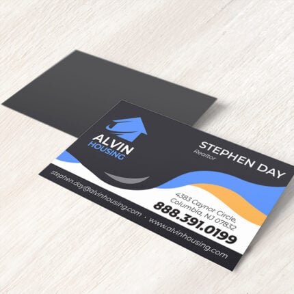 Real Estate Business Card Magnets | Real Estate Business Card Magnets with Full-color, fade-resistant printing on the front and 14 size and 4 shape options | Print Magic
