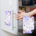 Refrigerator Magnets Vertical Two Opposite Rounded Corners Calendar 17PT Magnetic Stock Placement On refrigerator filing cabinet toolbox locker cupboard metal surface | PrintMagic