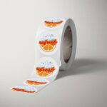 Roll Stickers Semi Gloss, Popular Foods Roll, packaging products quality printing durable branding | Printmagic