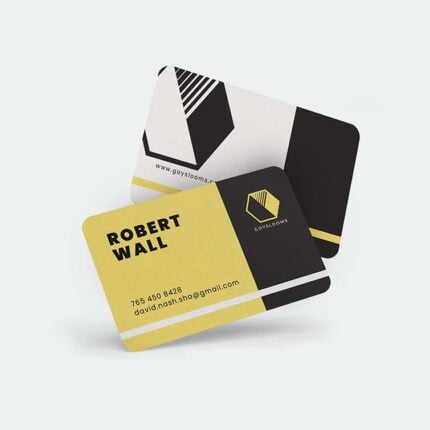 Custom Rounded Corner Business Cards printing, Rounded Corner 1/4 Business Cards
