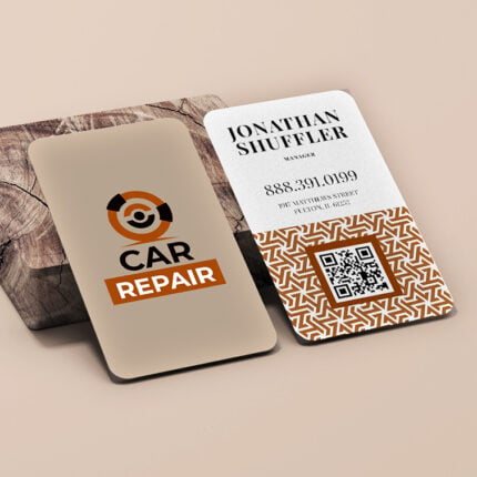Rounded Corner Business Cards | Rounded Corner Business Cards Vertical Auto Industry | PrintMagic