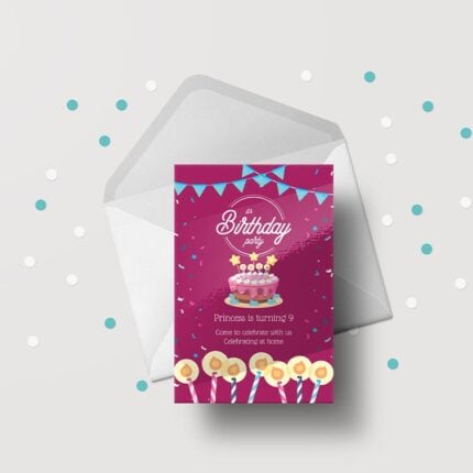 Print Silk Greeting Cards Flat