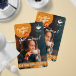 Silk Flyers Vertical All Rounded Corners Cafe Restaurant Coupon Spa Educational Events Branding Promotions Quick and Easy High Quality Premium Stock Affordable Printing | PrintMagic