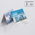 Print Silk Greeting Cards Folded