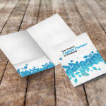 Silk Presentation Folders Left Pocket Real Estate Premium Stock High Quality Business Stationary suppliers manufacturer exporters traders events business | Printmagic