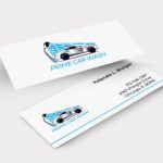 Slim Business Cards Printing, Aqueous Coating Business Cards