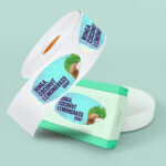 Soap Labels Oval Unwind Left Semi Gloss cosmetic healthcare cut to size roll labels High Quality Stock various size shapes | Printmagic