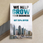 Spot UV Postcards Vertical Rectangle Educational Marketing Promotion Impactful Cards | Printmagic