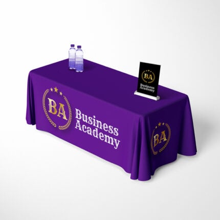4 Sided Table Cover Printing Closed