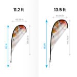 Teardrop Flag 11ft & 13ft Flags | Printmagic