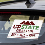 Opaque Vehicle Decals | Vehicle Decal Opaque Window Graphics 8mil Color Front and Back Real Estate | PrintMagic