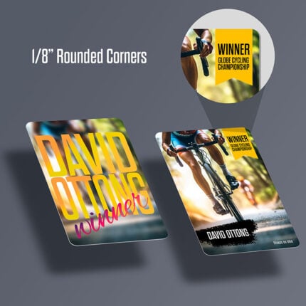 Velvet Vertical Full Color Rounded Corners Trading Cards Collectible Pokemon Sports Superheros TOPPS Marvel | PrintMagic