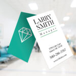 Velvet Soft Touch Business Cards | Velvet Soft Touch Business Card Vertical Rectangle Fashion and Jewellery | PrintMagic