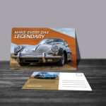 Velvet Soft Touch Postcards Horizontal Rectangle All Rounded Corner Direct Mail EDDM Holiday Travel Promotion Restaurant Real Estate | Printmagic