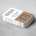 Vertical Aluminum Business Cards Metallic Cards Rigid Hard Vibrant Full Color Double Side Printing Luxury Auto Industry | PrintMagic
