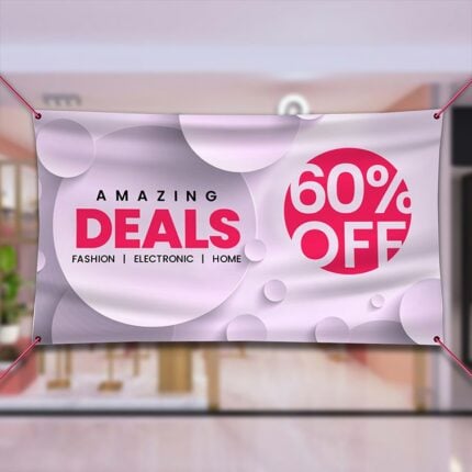 Vinyl Banner Indoor | Amazing Deals indoor banner | Print Magic