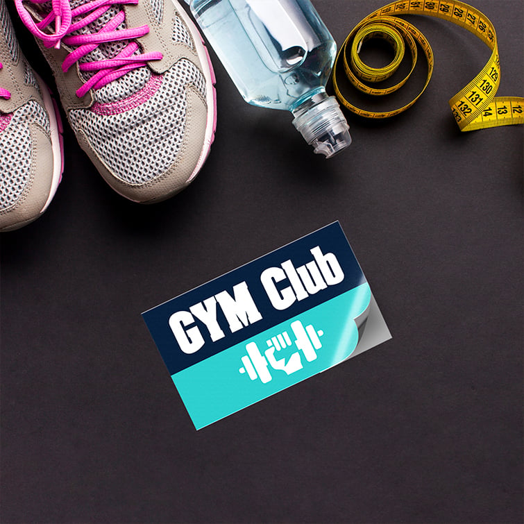 Vinyl-Stickers-Horzontal-Rectangle.jpg Vinyl Stickers | Horizontal Rectangle shape Printed Front side with Vinyl Matte Sticker (4mil Vinyl Matte) Paper Stock and Stickers for your gym club | PrintMagic