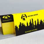 Ultra Thick Painted Edge Business Cards | Yellow Ultra Thick Painted Edge Business Cards | PrintMagic