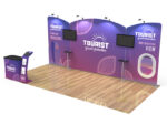 Custom 10x20 Booth Setup | PrintMagic