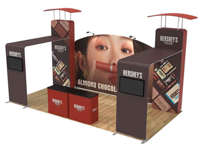 Trade Show Booth Setup 14 10x20 | PrintMagic