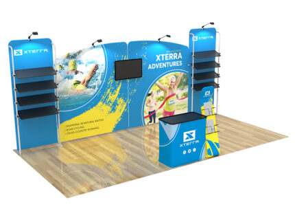 Trade Show Booth Setup 16 10x20 | PrintMagic