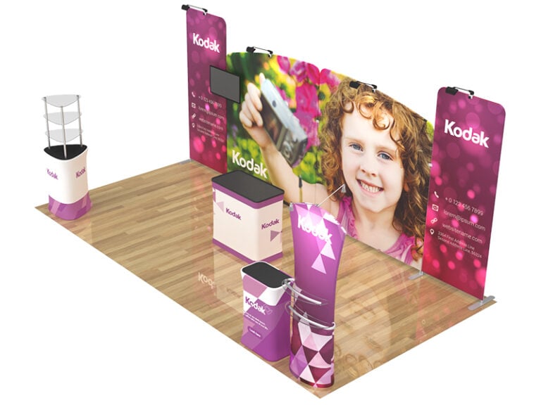 Trade Show Booth Setup G 10x20 | PrintMagic