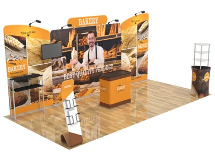 Trade Show Booth Setup H 10x20 | PrintMagic