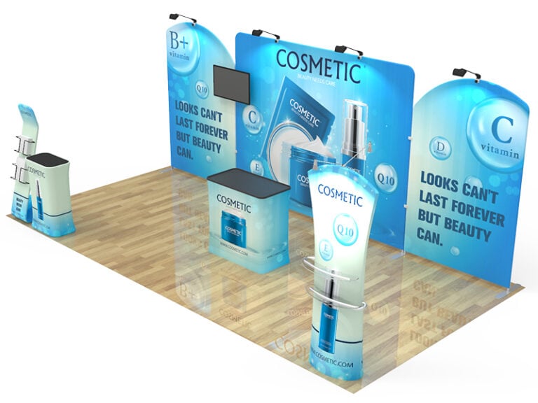 Trade Show Booth Setup J 10x20 | PrintMagic