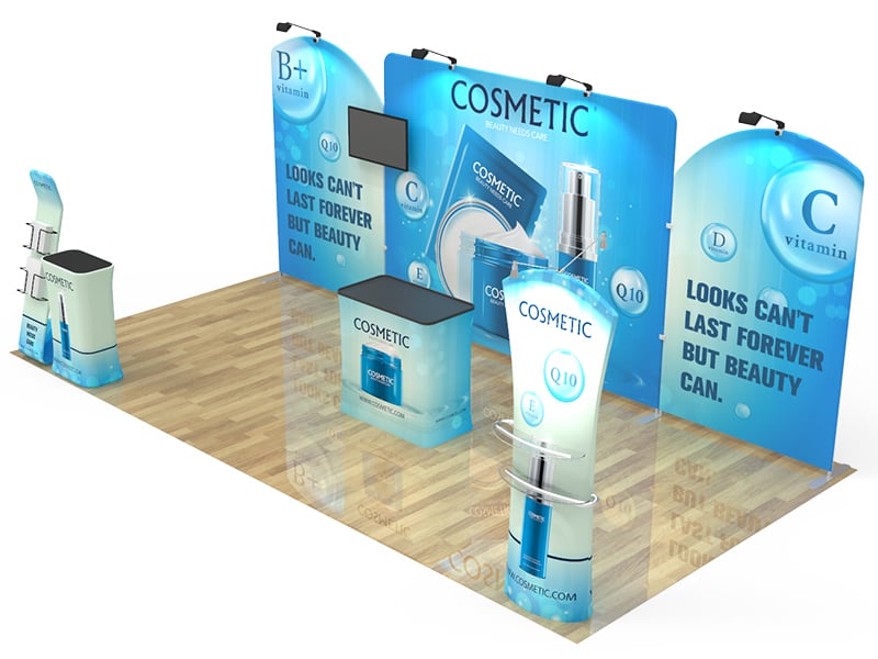 Trade Show Booth Setup J 10x20 | PrintMagic