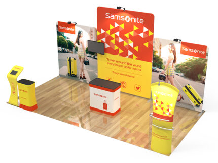 Trade Show Booth Setup L 10x20 | PrintMagic