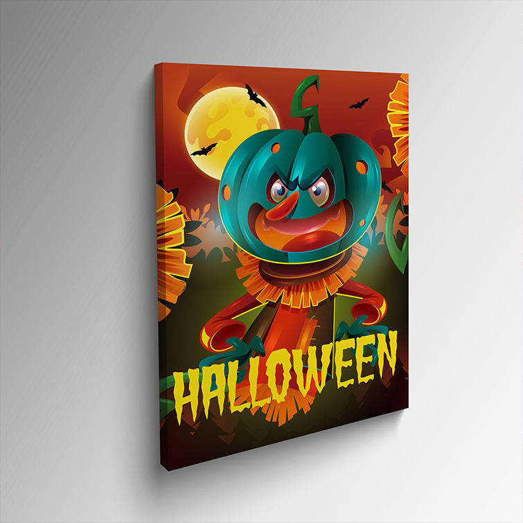 Halloween Photo Canvas (Mounted Canvas)