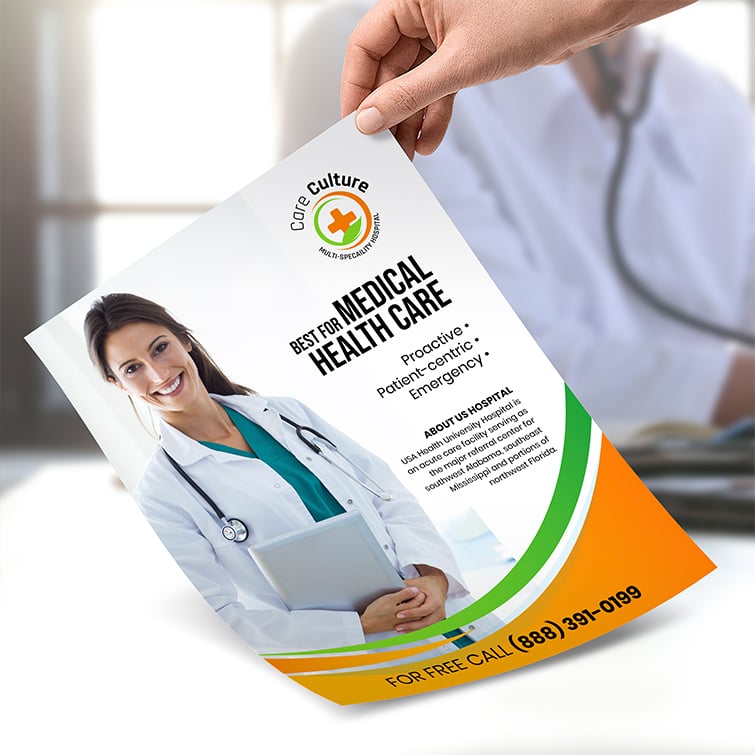Healthcare Printing Products 5 Health Business Flyers