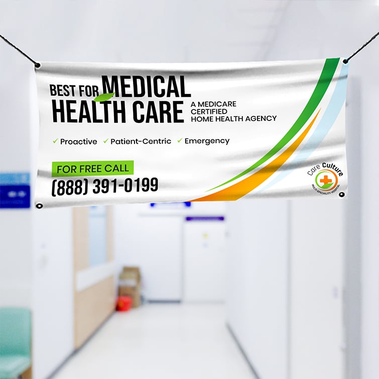Healthcare Printing Products 6 Health Vinyl Banner Indoor
