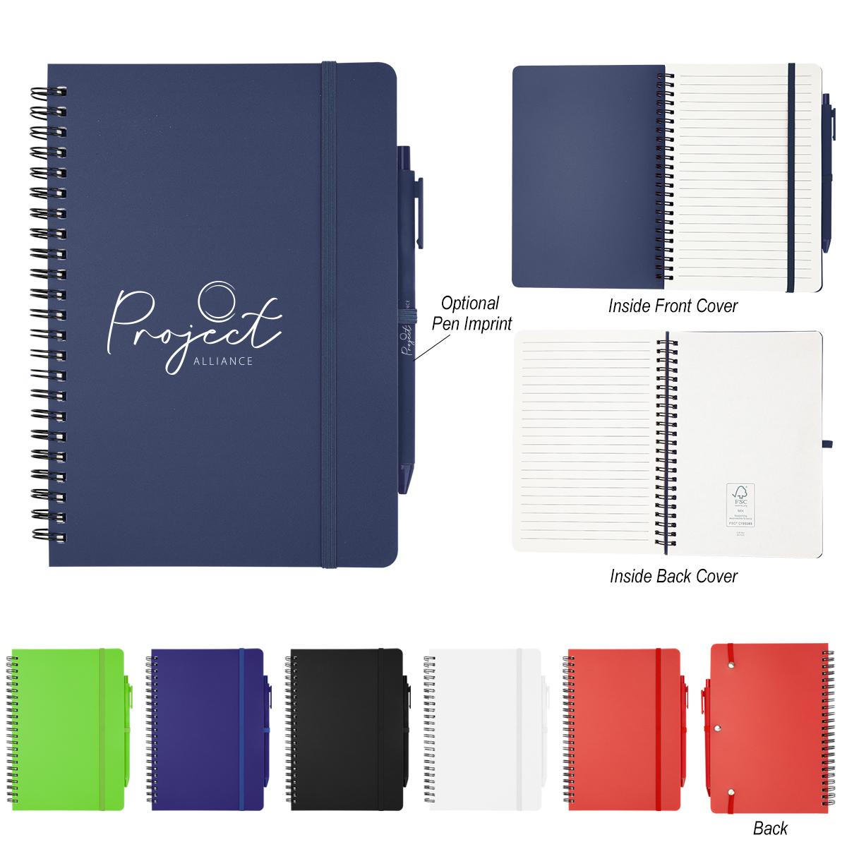 PR28679-REPREVE-Recycled-Spiral-Notebook-with-Pen-1.jpg PR28679 REPREVE Recycled Spiral Notebook with Pen 1