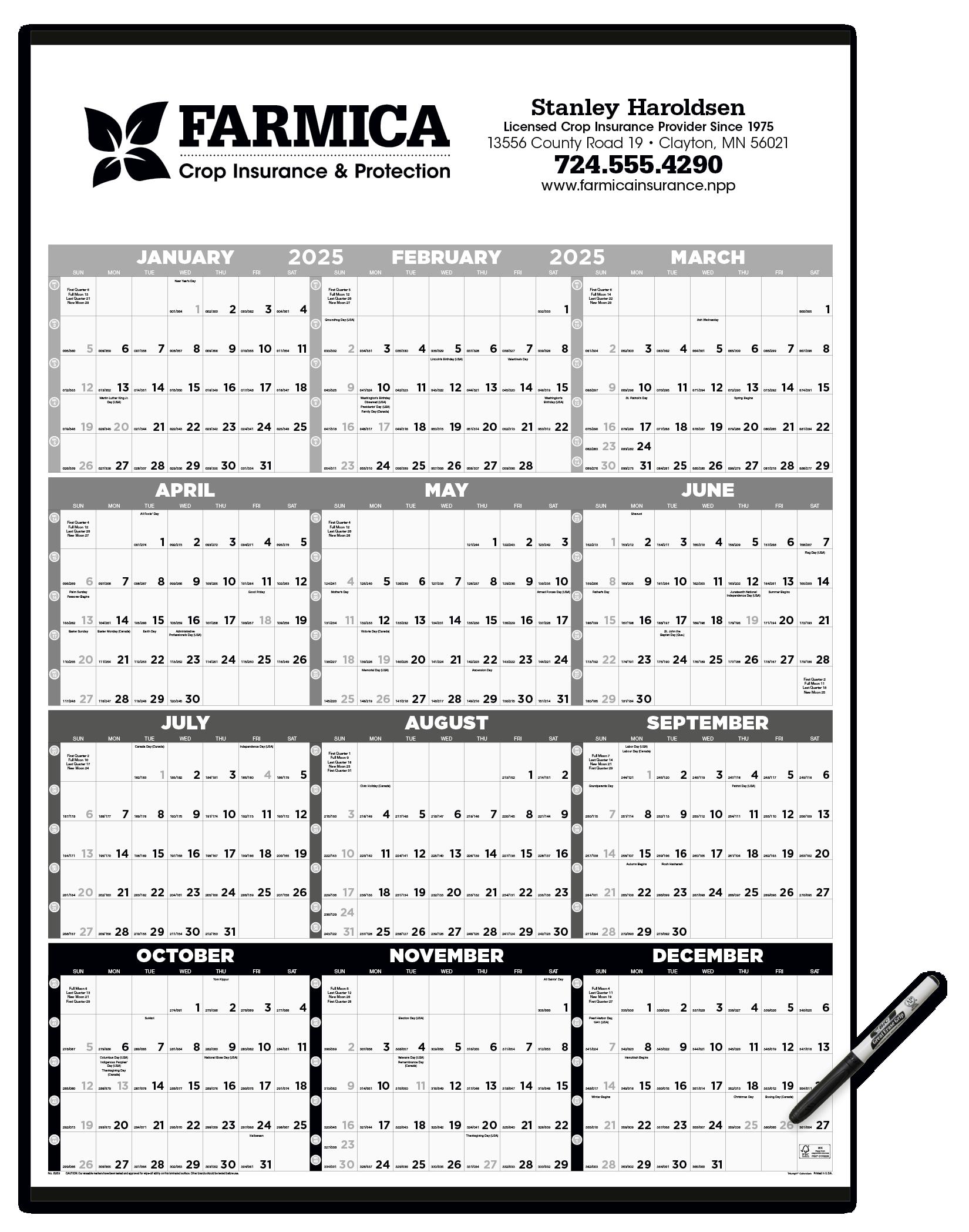 PR17599-Black-White-Time-Management-Span-A-Year-Laminated-wMarker-1.jpg PR17599 Black White Time Management Span A Year Laminated wMarker 1