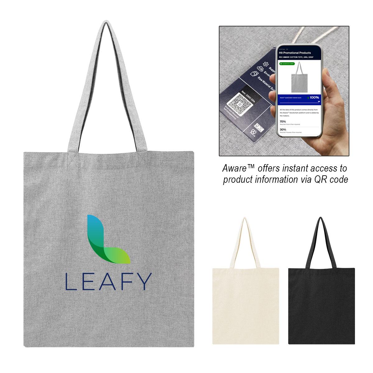 PR29732-Aware-4-Oz.-Recycled-Cotton-Tote-Bag-1.jpg PR29732 Aware 4 Oz. Recycled Cotton Tote Bag 1
