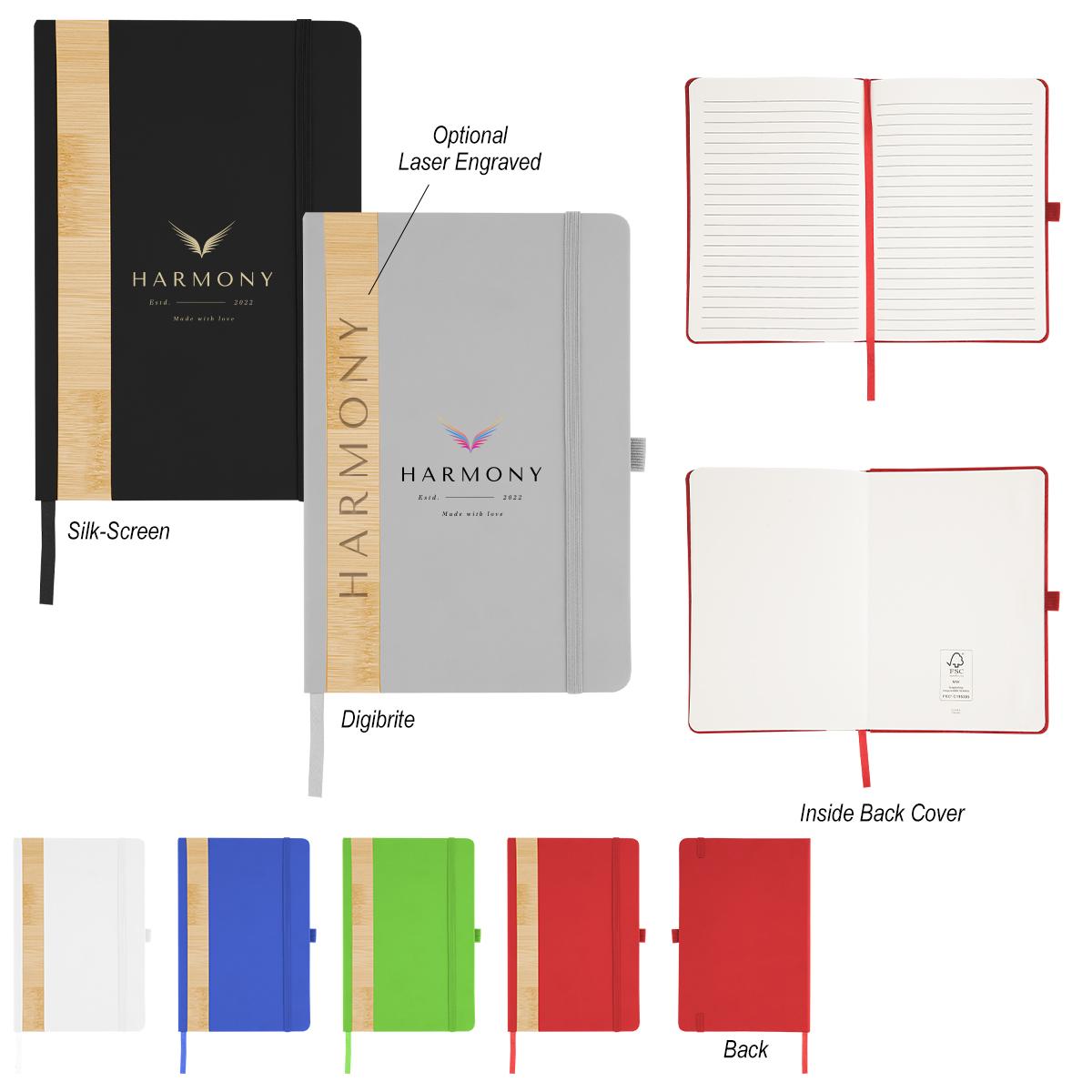 PR30632-Recycled-PU-And-Bamboo-Accent-Journal.jpg PR30632 Recycled PU And Bamboo Accent Journal