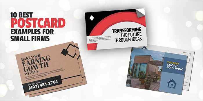 10 Best Postcard Examples For Small Firms 1 Best Postcard Printing Examples For Small Firms
